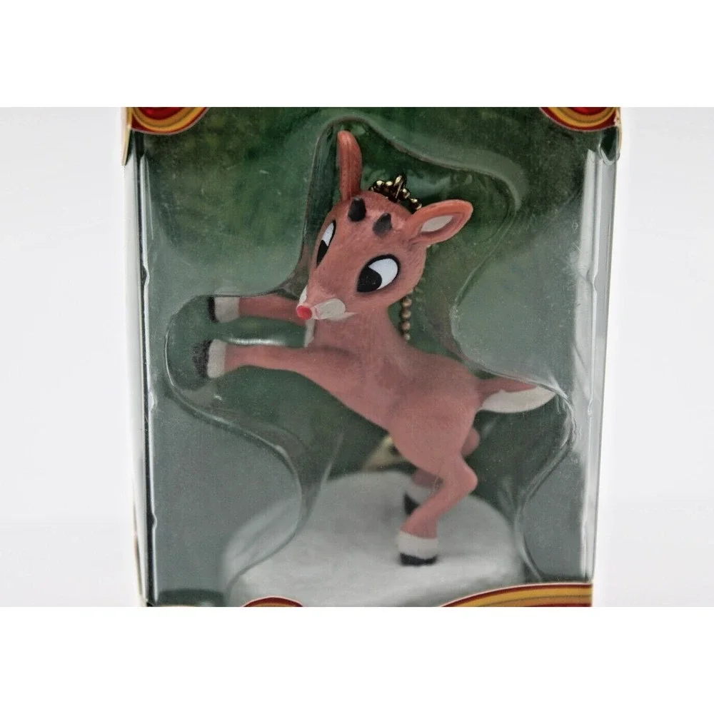 2012 Rudolph‎ the Red Nosed Reindeer Holiday Clip On Christmas Mini Figure NEW